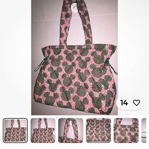 Vera Bradley Mickey Kaleidoscope lavender featherweight Tote NWOT